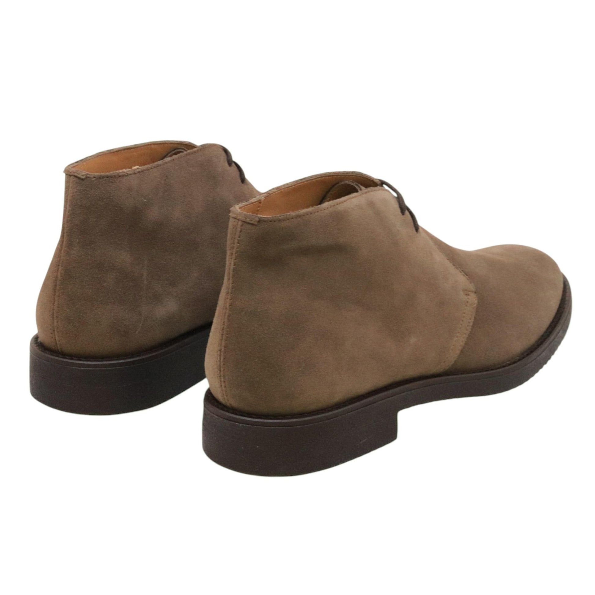 Antica Cuoieria 17671 polacchino uomo in camoscio saloon 