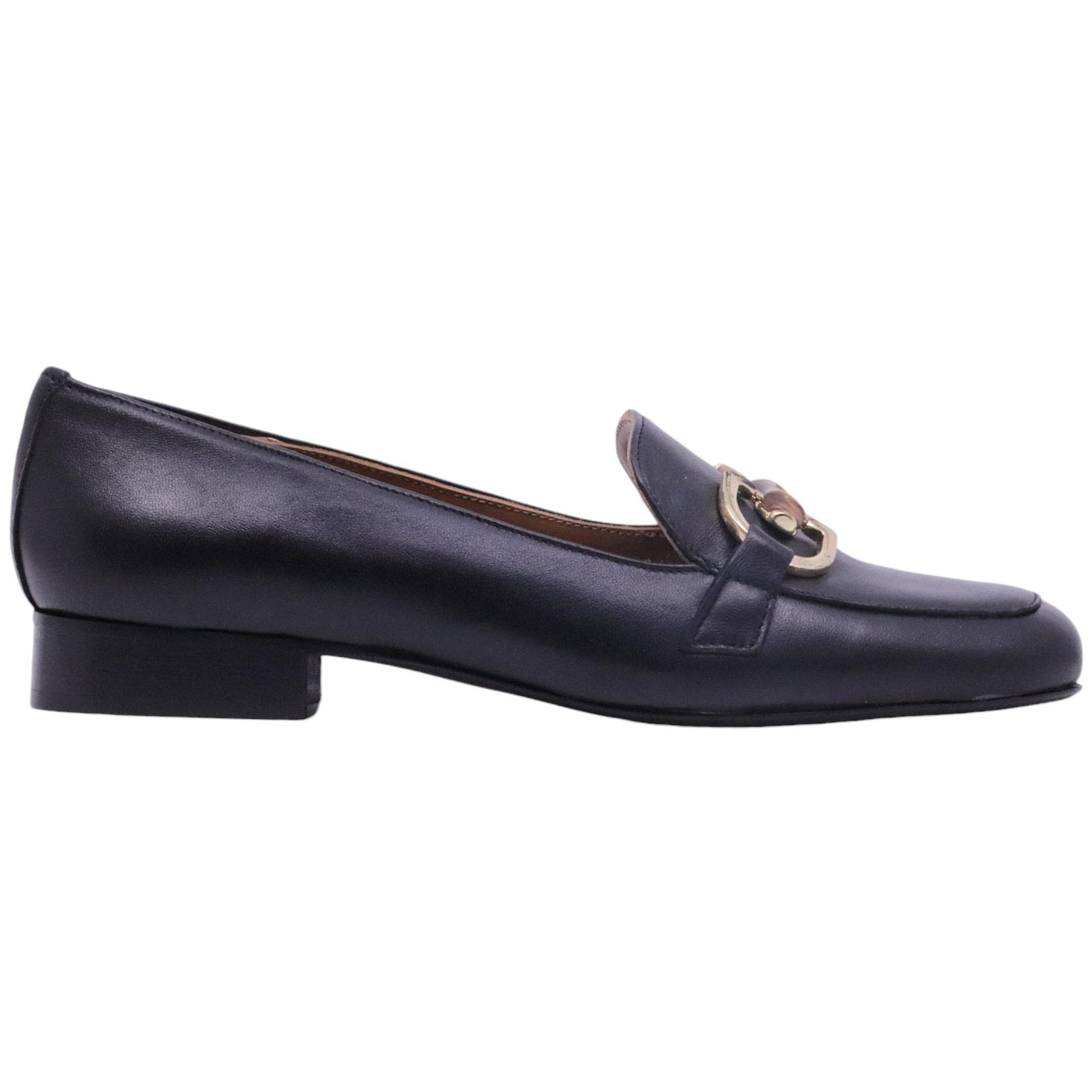 Mocassino donna Jaffè 900 in pelle nera 