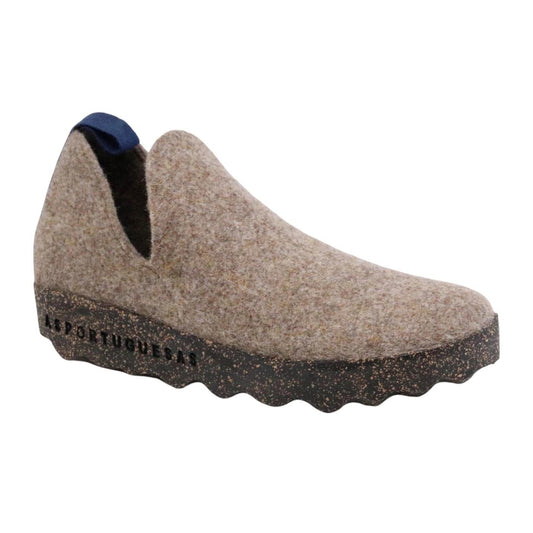 Asportuguesas City scarpa in lana naturale taupe 