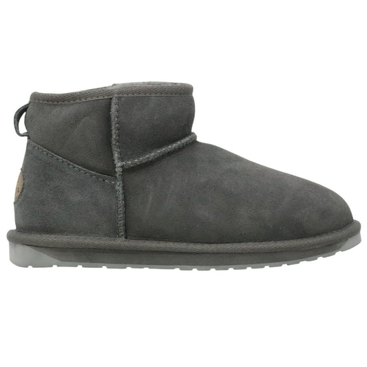 Emu Australia Stinger Micro stivaletti donna in montone grigio antracite 