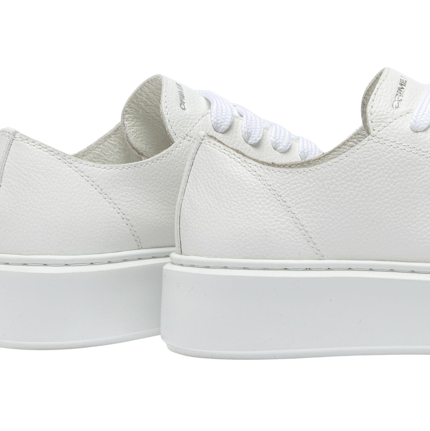 Crime London Raw Cut All White 20850 sneaker donna 