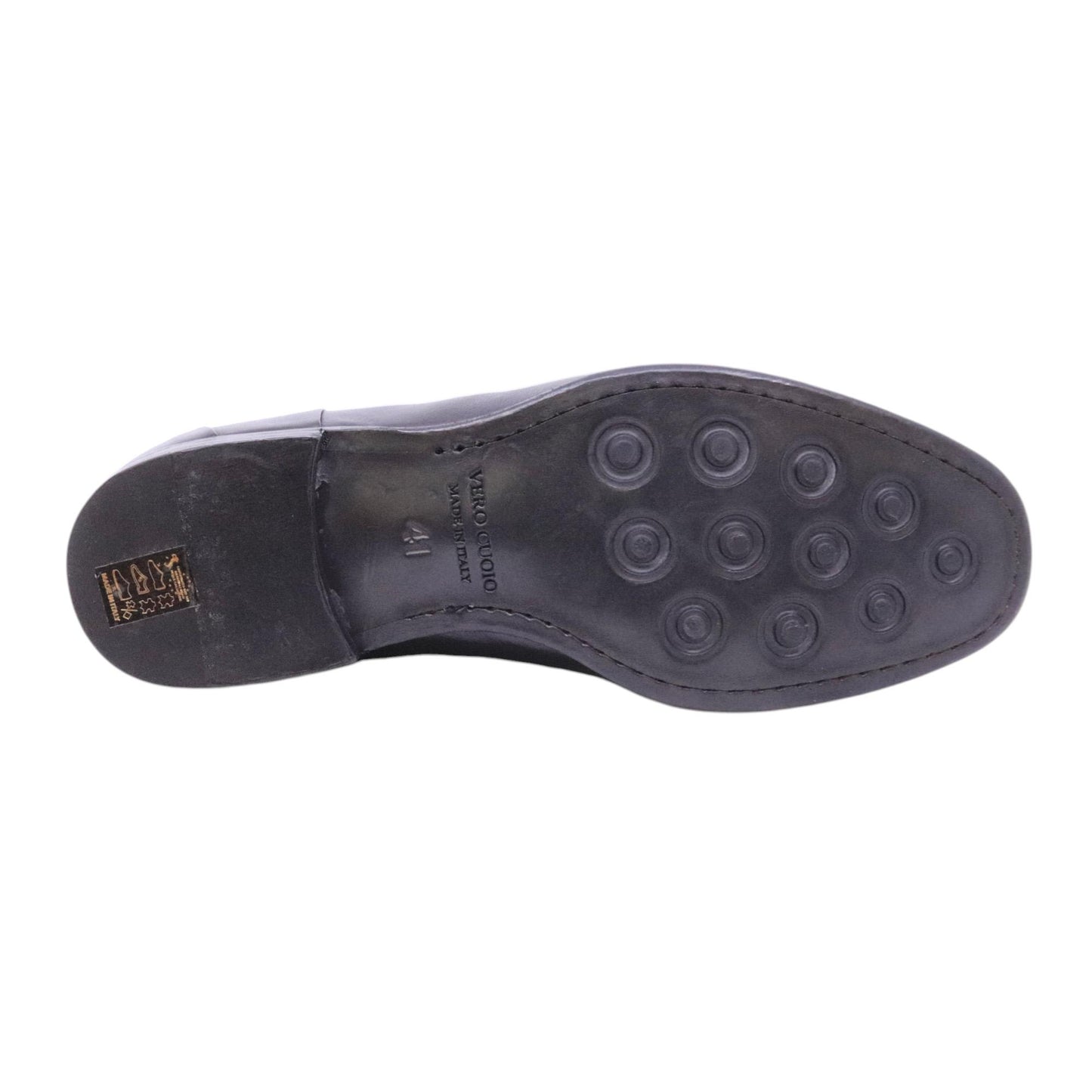 Crispiniano 124 scarpa derby uomo pelle nera 