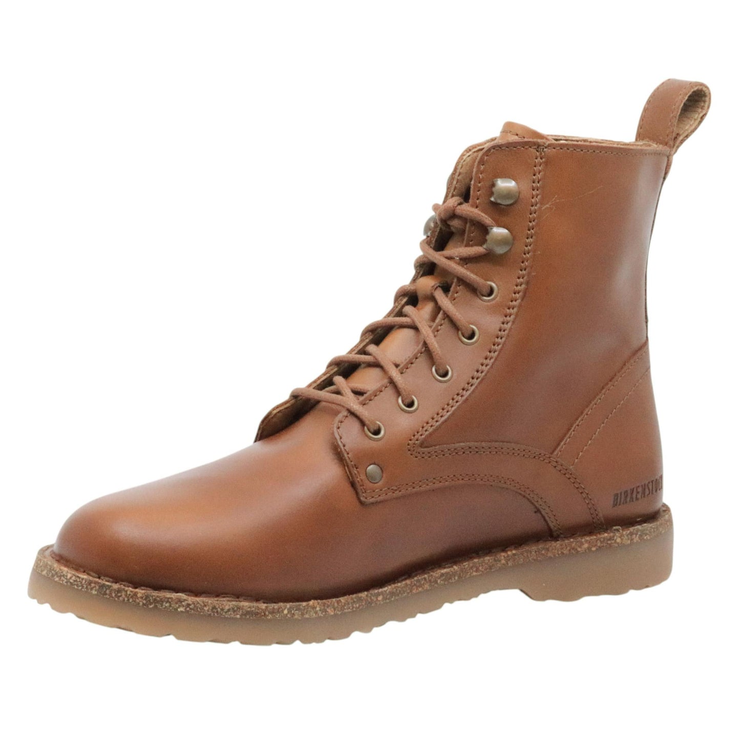 Birkenstock Bryson stivaletto uomo stringato in pelle cognac 