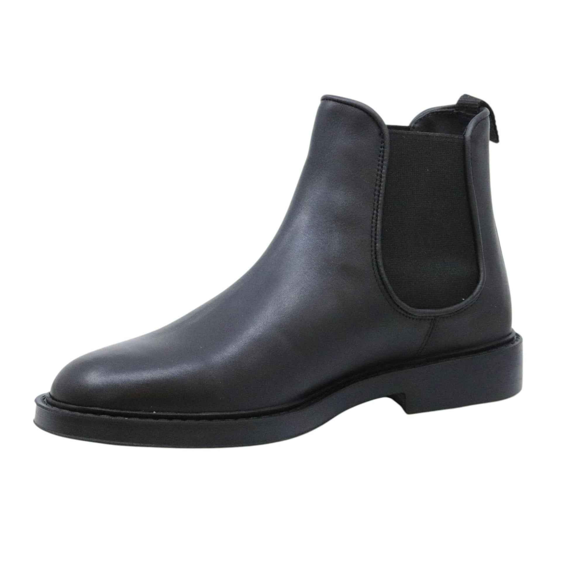 Antica Cuoieria 23048 Chelsea Boot uomo in pelle nera 