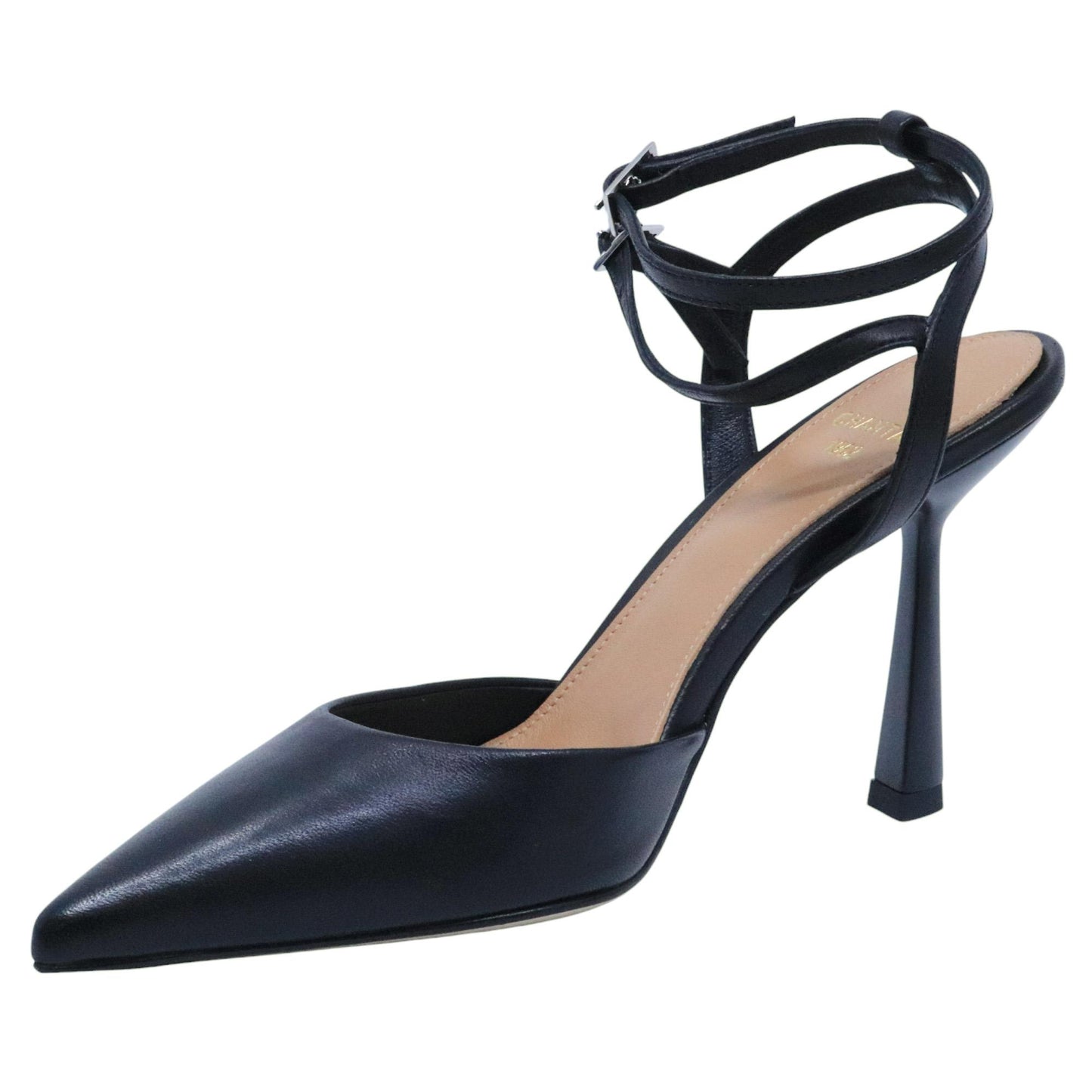 Slingback donna Chantal 1967 in pelle nera 