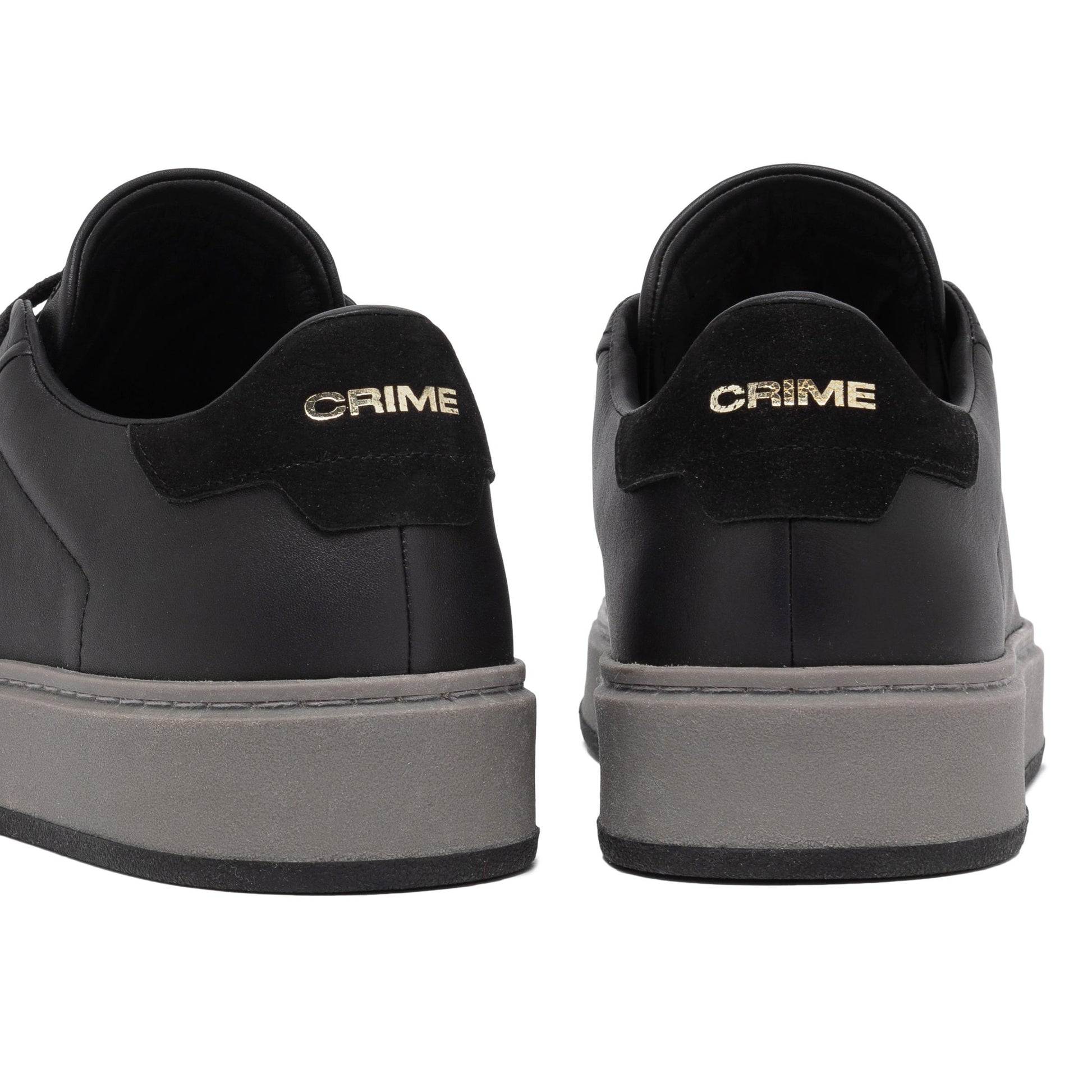 Crime London 15854 Destiny sneaker uomo in pelle nera 