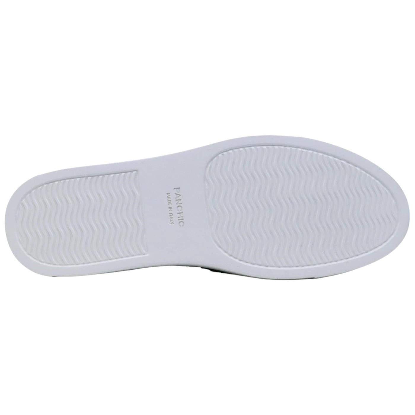 Mocassino slip on uomo Panchic S08 in camoscio vintage khaki 
