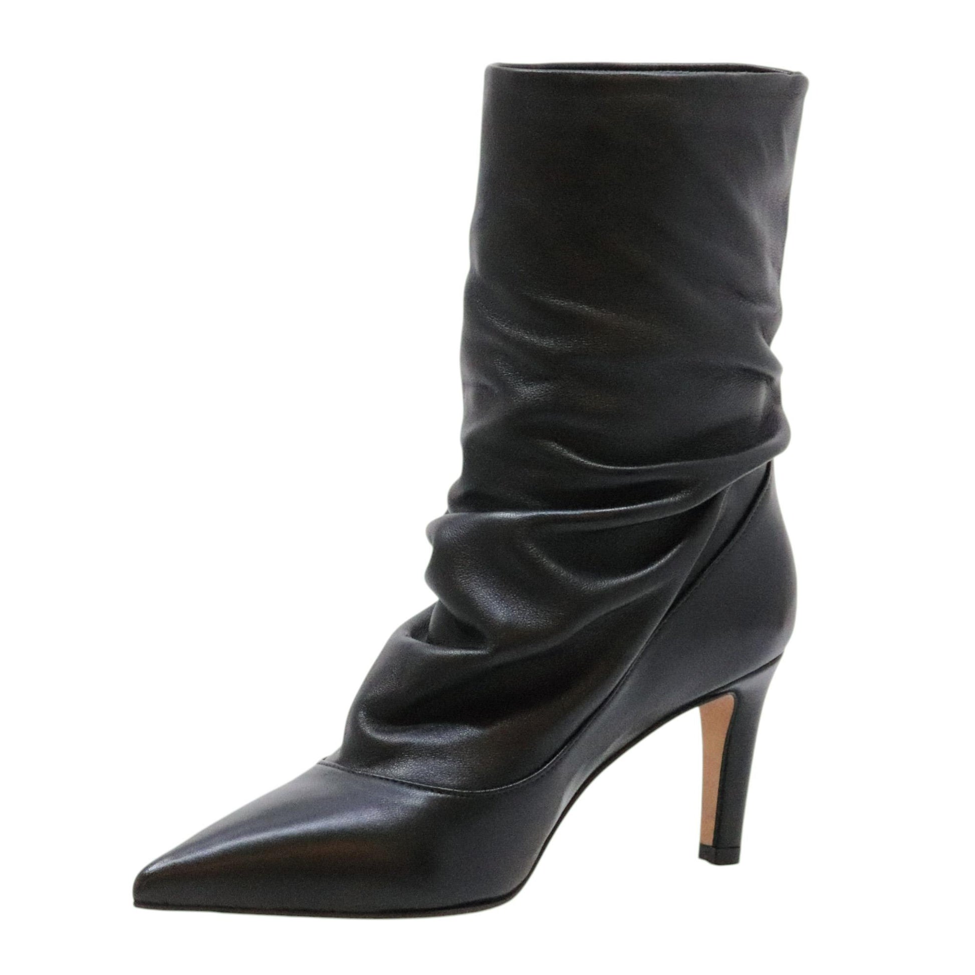The Seller SE2032 stivaletto donna in pelle nera 