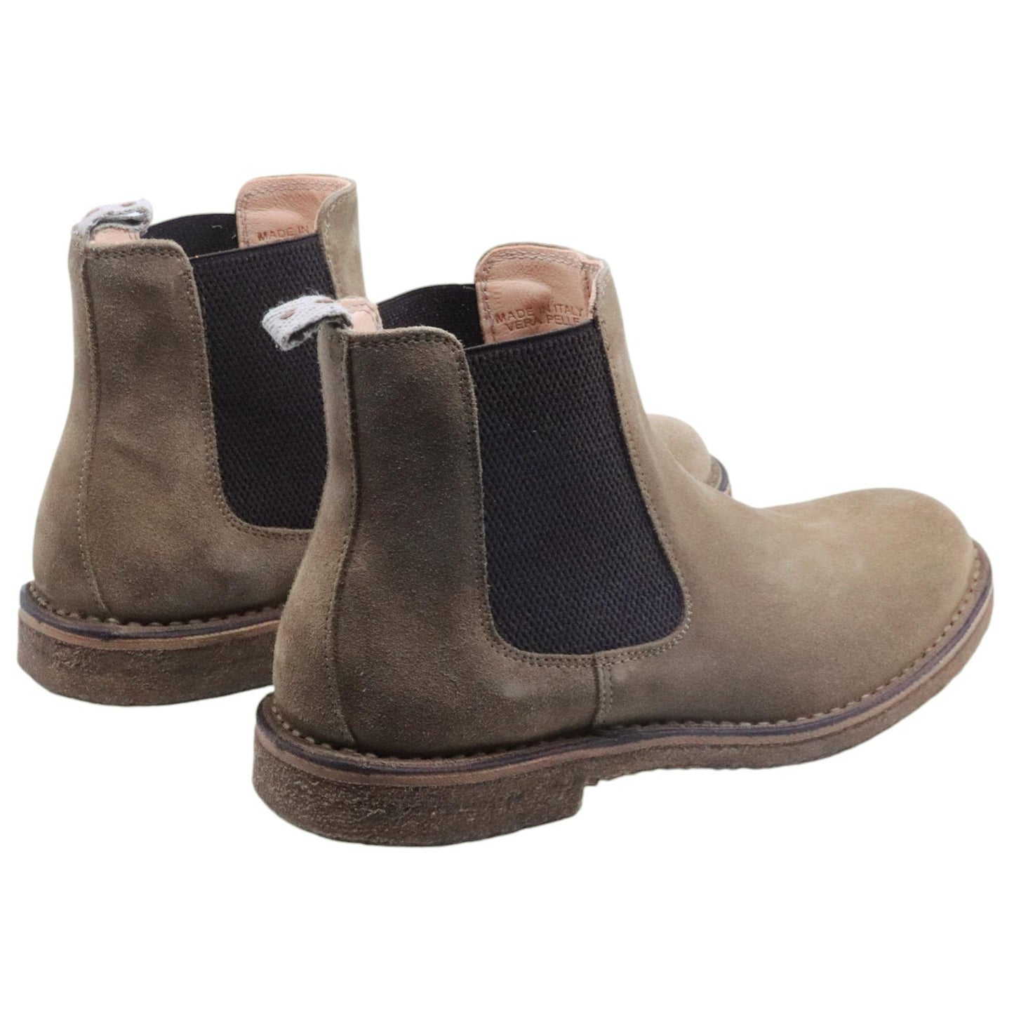 Astorflex Bitflex 604 chelsea boot uomo in camoscio taupe 