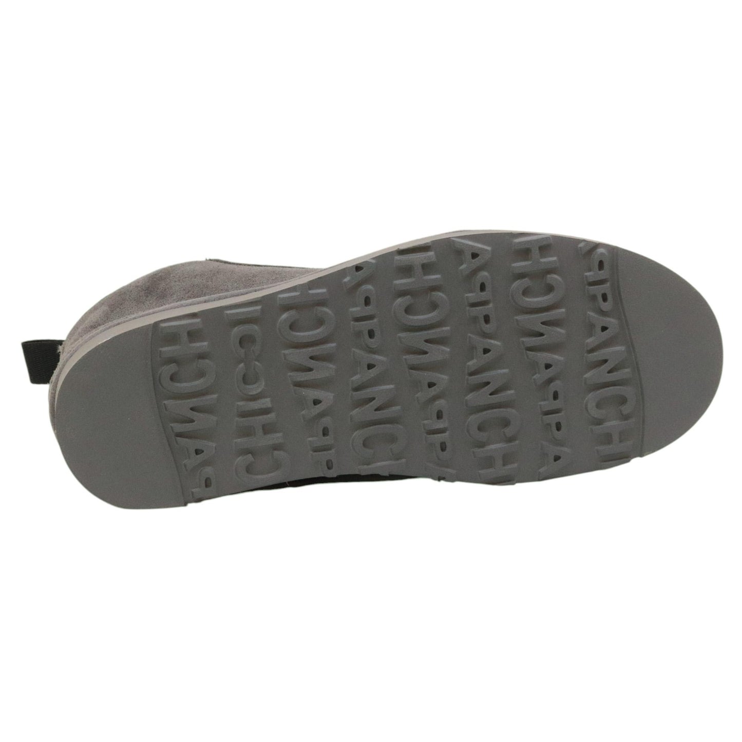 Panchic P001 polacchino donna in suede antracite e lacci fucsia 