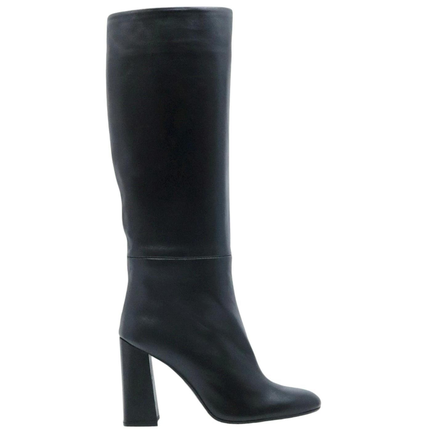 Chantal 1962 2463 stivale donna in pelle nera 