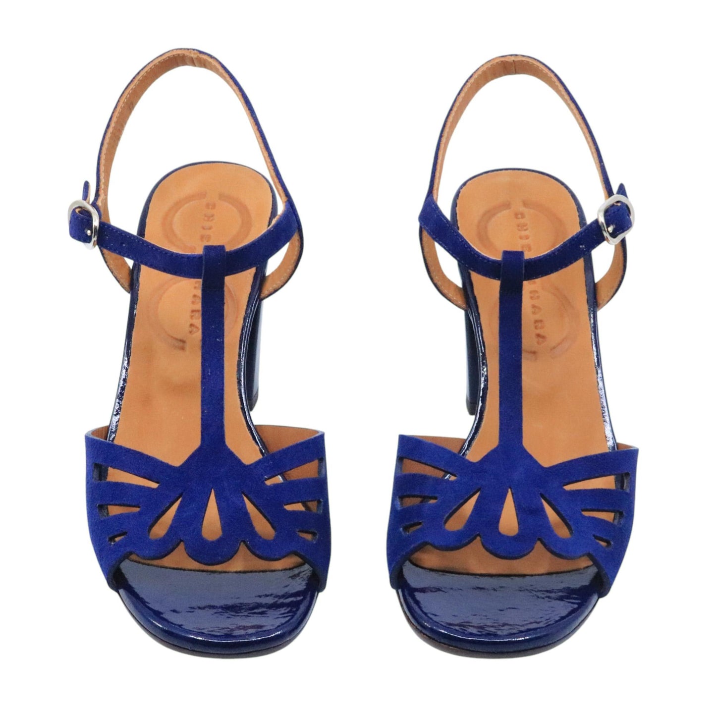 Chie Mihara Belala sandalo donna in camoscio blu marino 