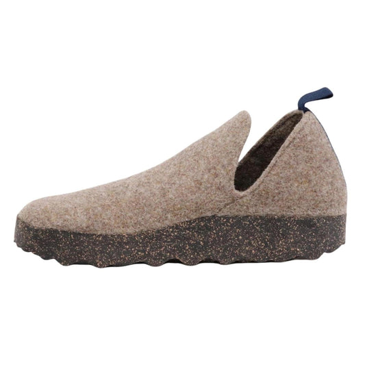 Asportuguesas City scarpa in lana naturale taupe 
