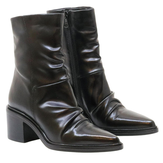 MJUS Marianna L39205 stivaletto donna in pelle nera 