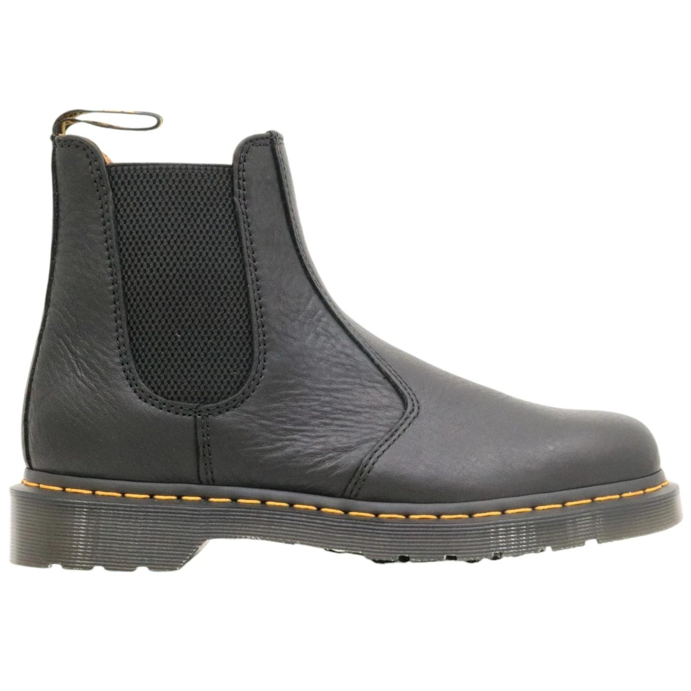 Chelsea Boot Dr. Martens 2976 in pelle Ambassador nera 
