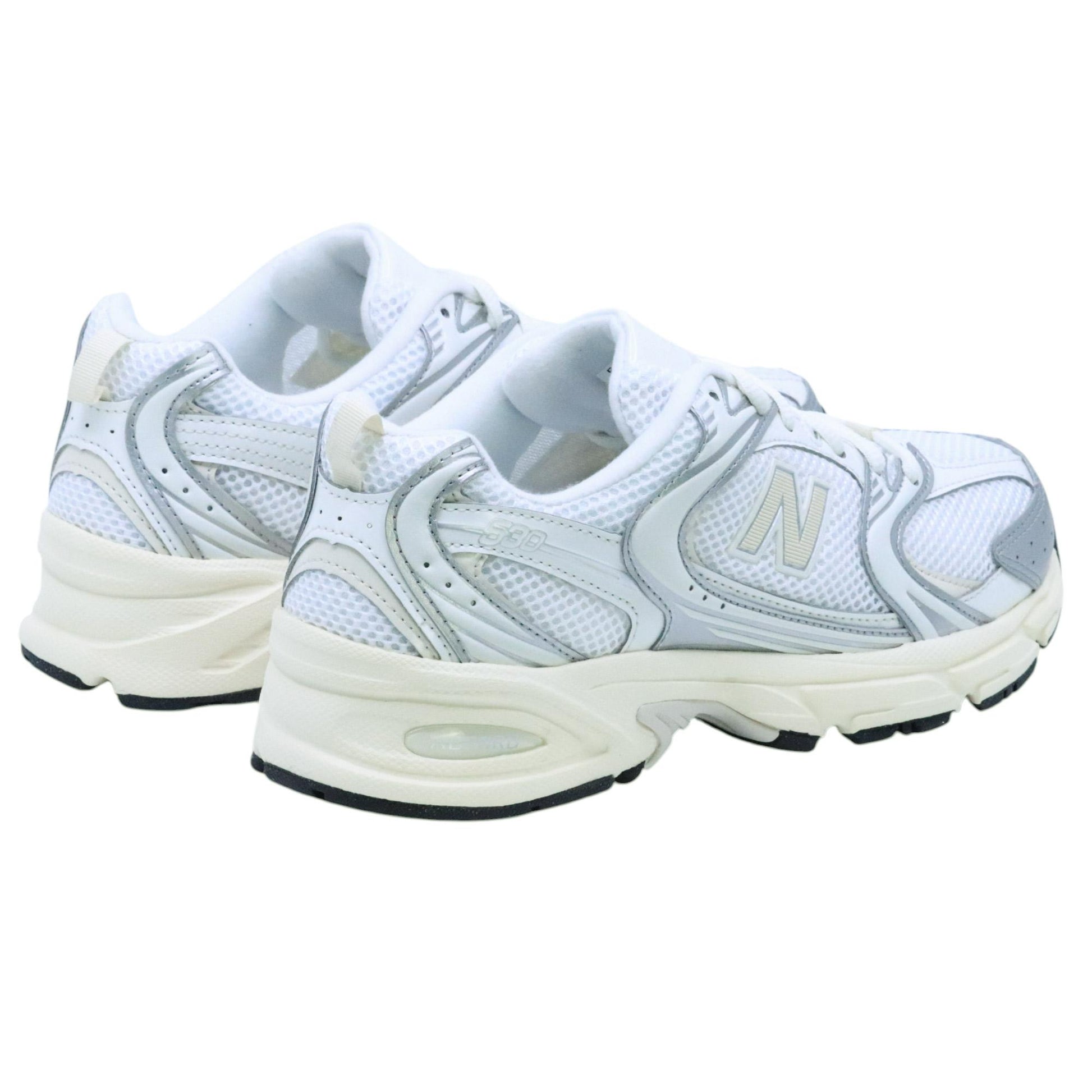 New Balance U530ESB sneaker donna in tessuto bianco 