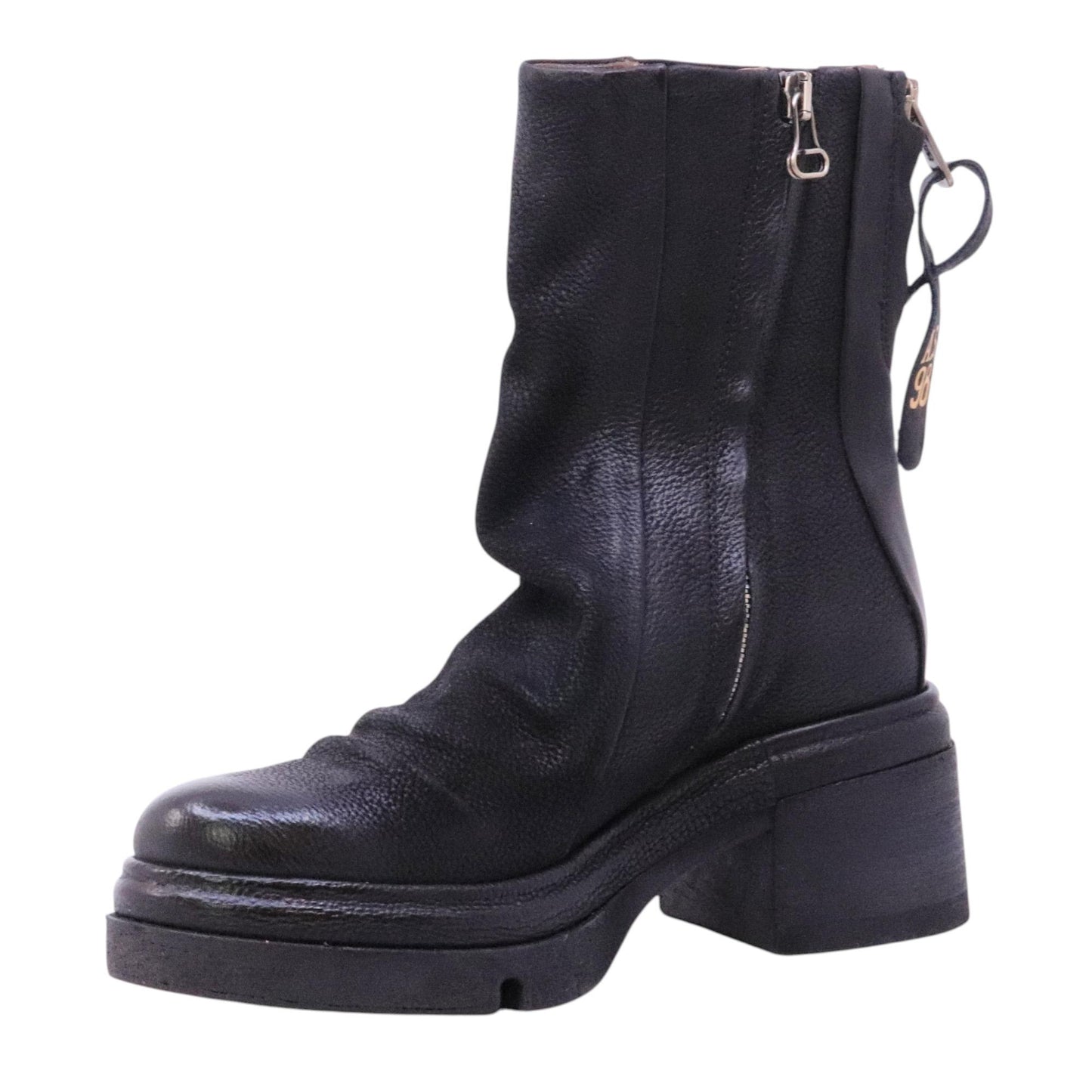 AS98 Eclipse A89227 stivaletto donna in pelle nera 