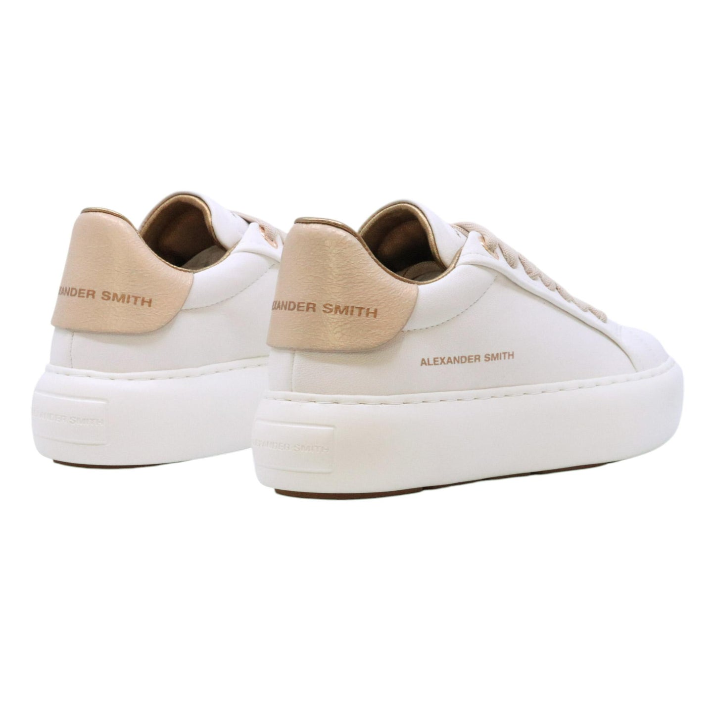 Alexander Smith Soho sneaker donna in pelle bianca 