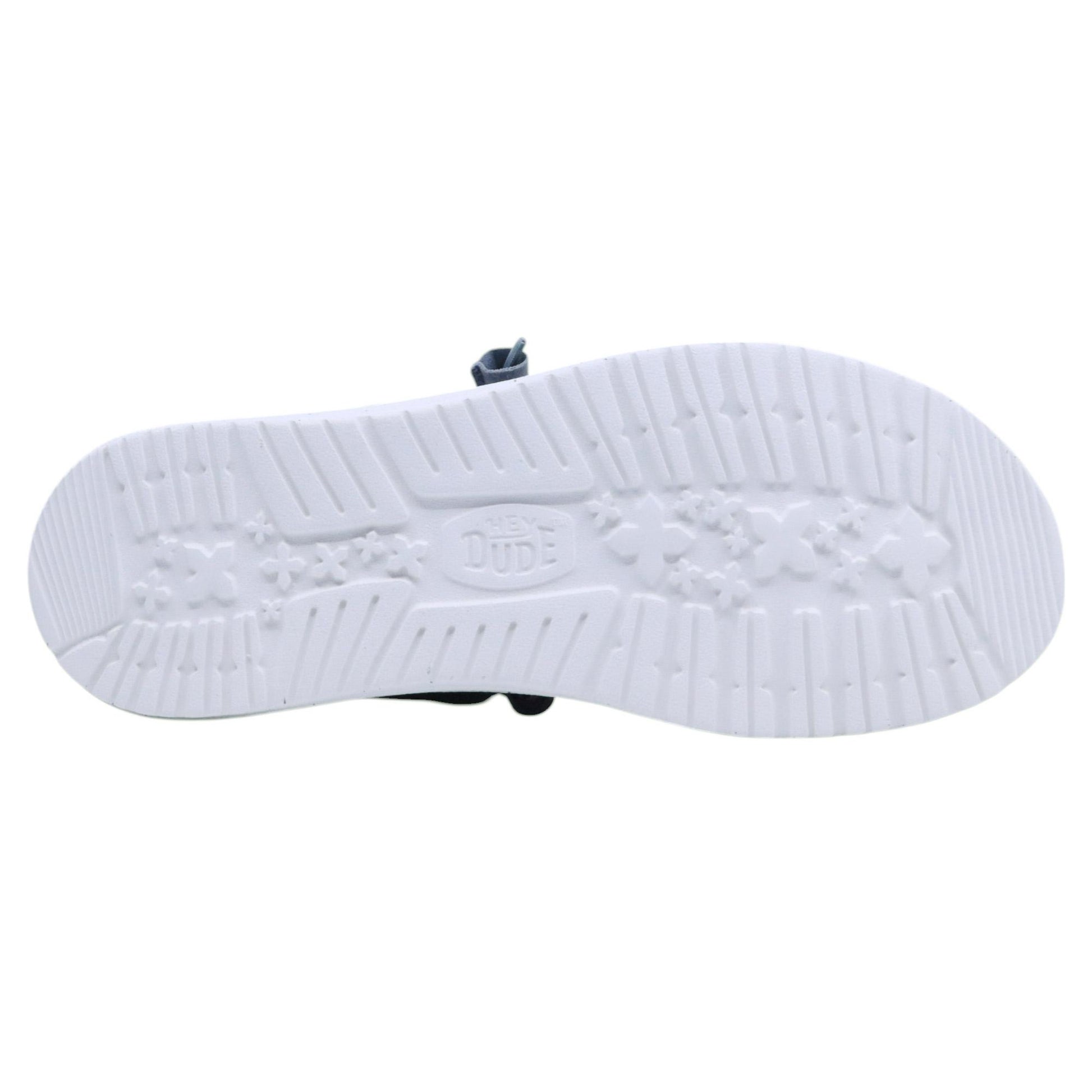 Hey Dude Wally Canvas sneaker uomo in grigio 