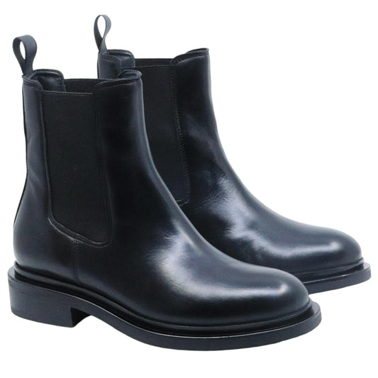 Chelsea Mjus L58201 da donna in pelle nero 