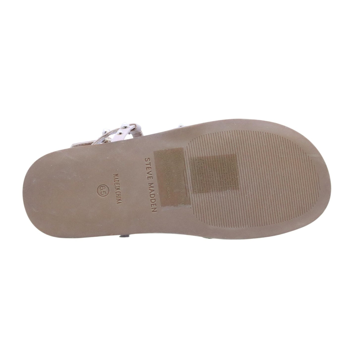 Steve Madden Stormie sandalo donna in similpelle tan con borchie 
