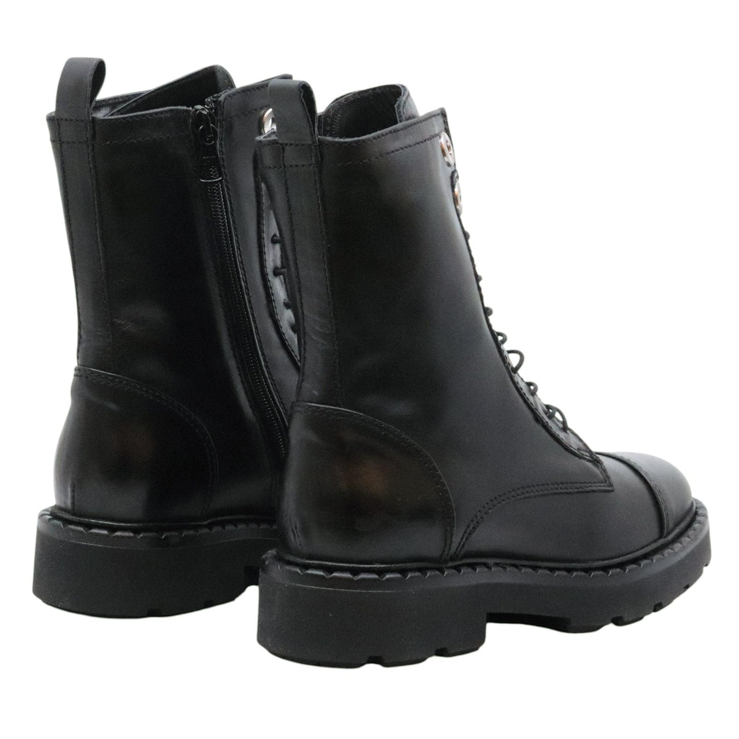 MJUS L88208 anfibio donna in pelle nera 