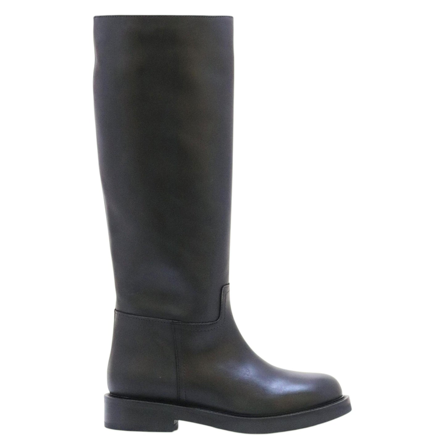 The Seller MW560 stivale donna in pelle nera 