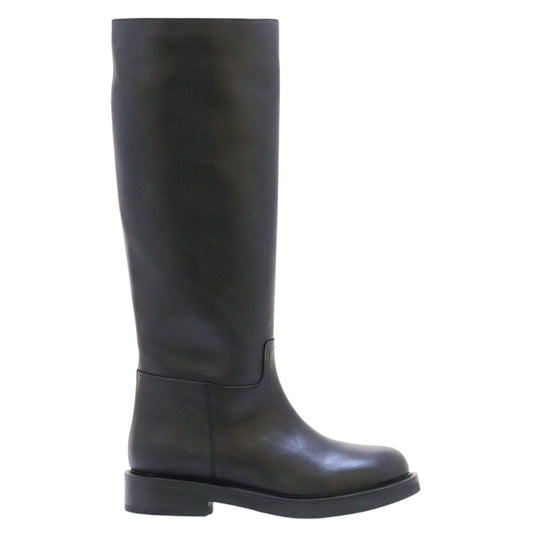The Seller MW560 stivale donna in pelle nera 