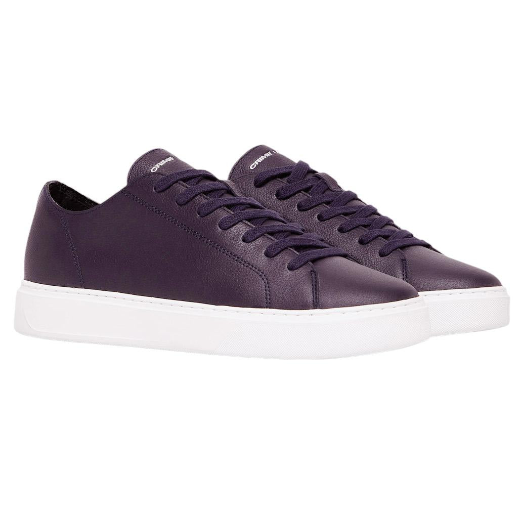 Sneaker uomo Crime London Raw Cut 17651 in pelle blu 