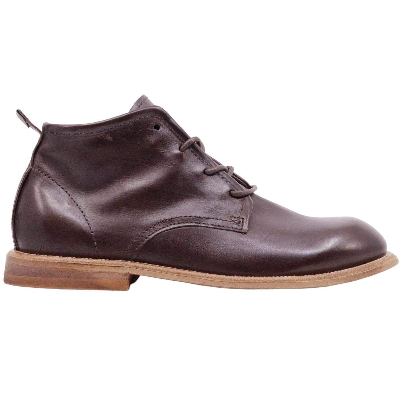 AS98 Arte U97204 stivaletto allacciato uomo in pelle marrone 