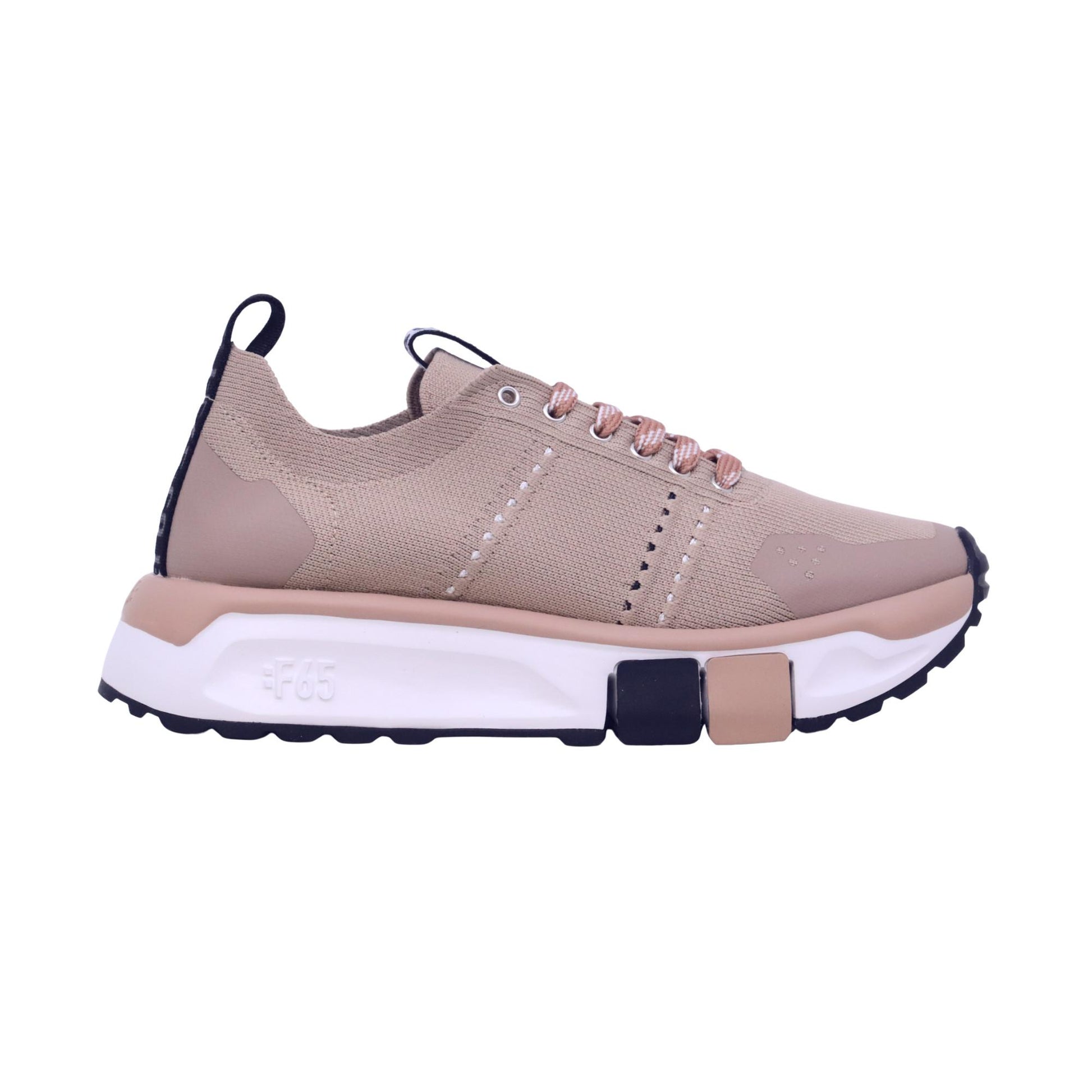 F65 Fabi 9260x sneaker donna in tessuto tecnico taupe 
