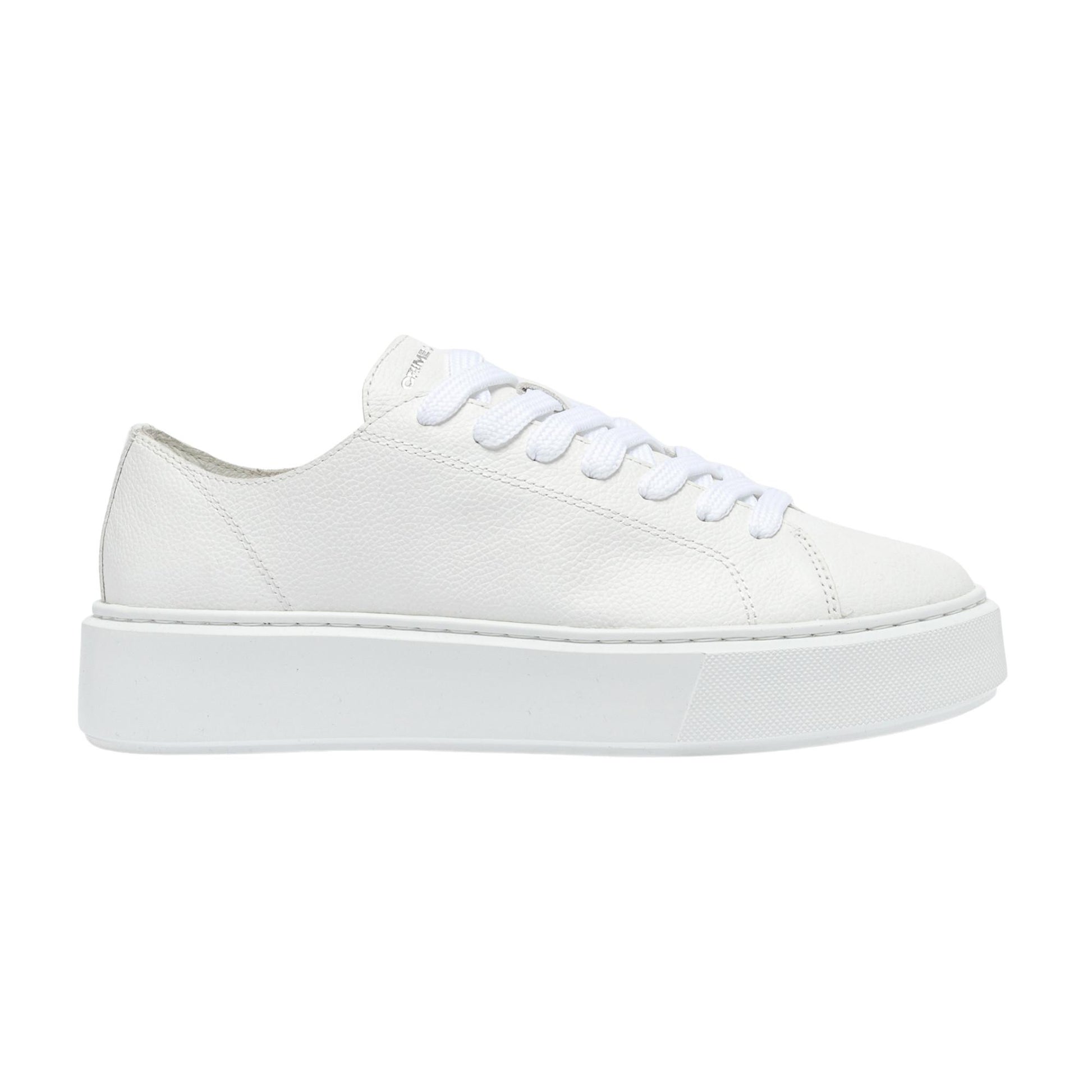 Crime London Raw Cut All White 20850 sneaker donna 