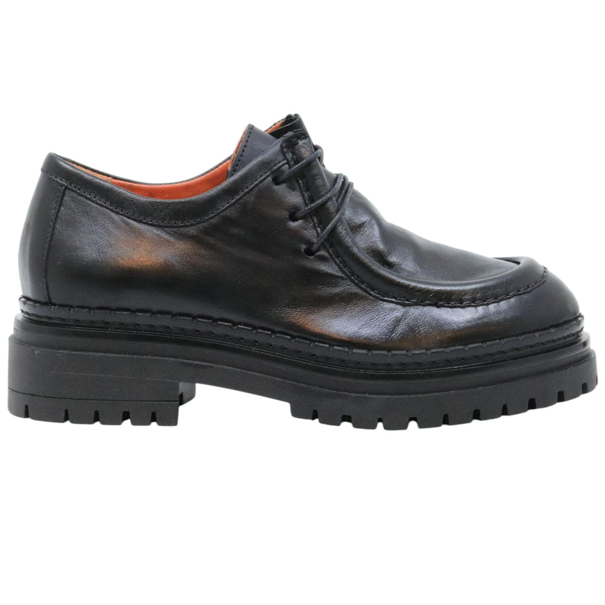 Mjus Dixie L97106 scarpa bassa donna in pelle nera 