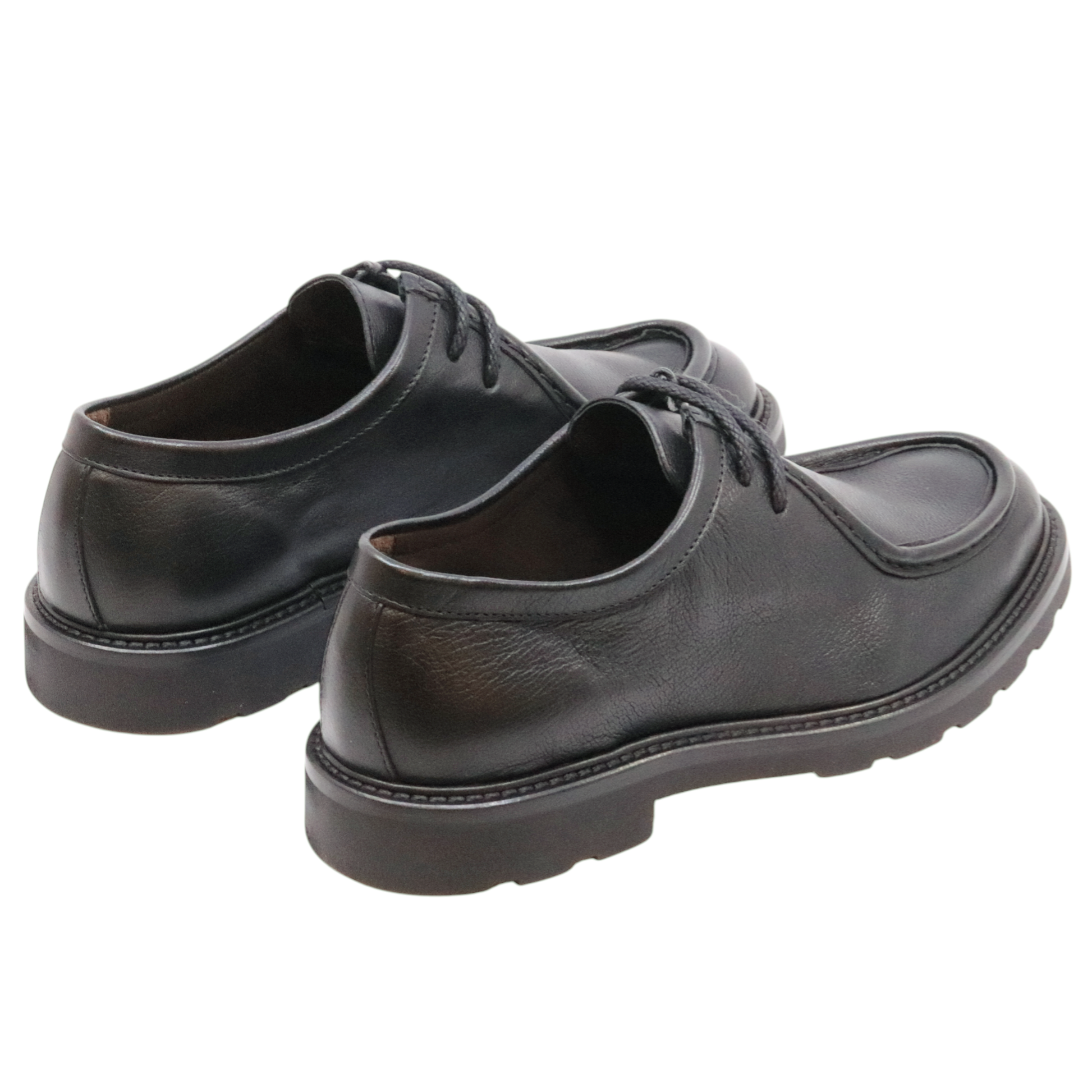 Triver Flight 798 scarpa ingegnere uomo in pelle nera 