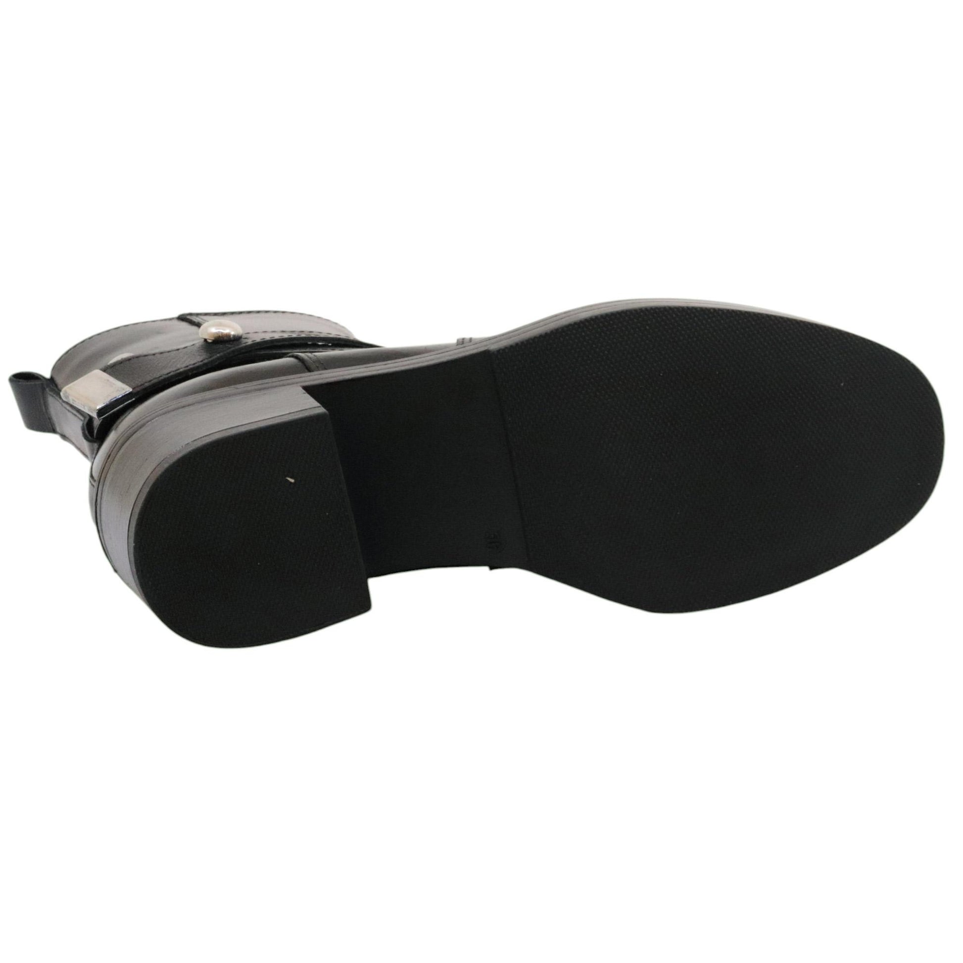 MJUS Charmi L99204 stivaletto donna in pelle nera 