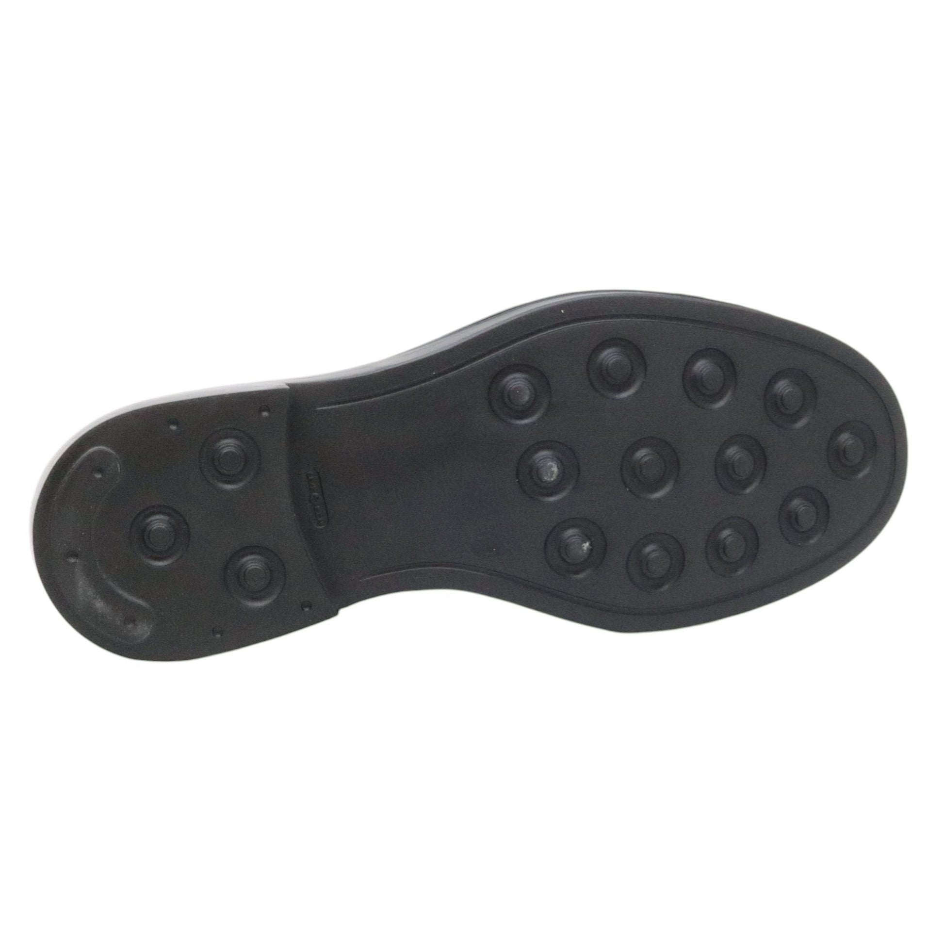 Antica Cuoieria 23050 scarpa derby uomo in pelle lucida nera 