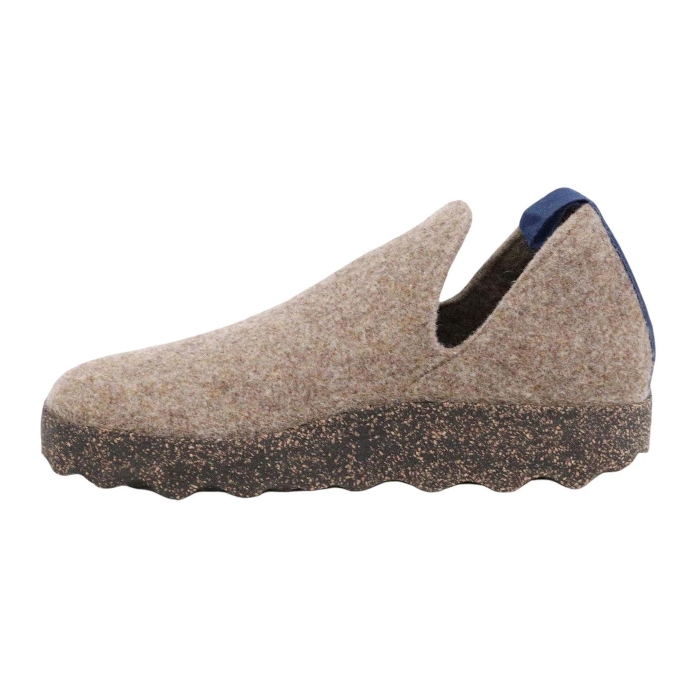 Asportuguesas City scarpa in lana naturale taupe 