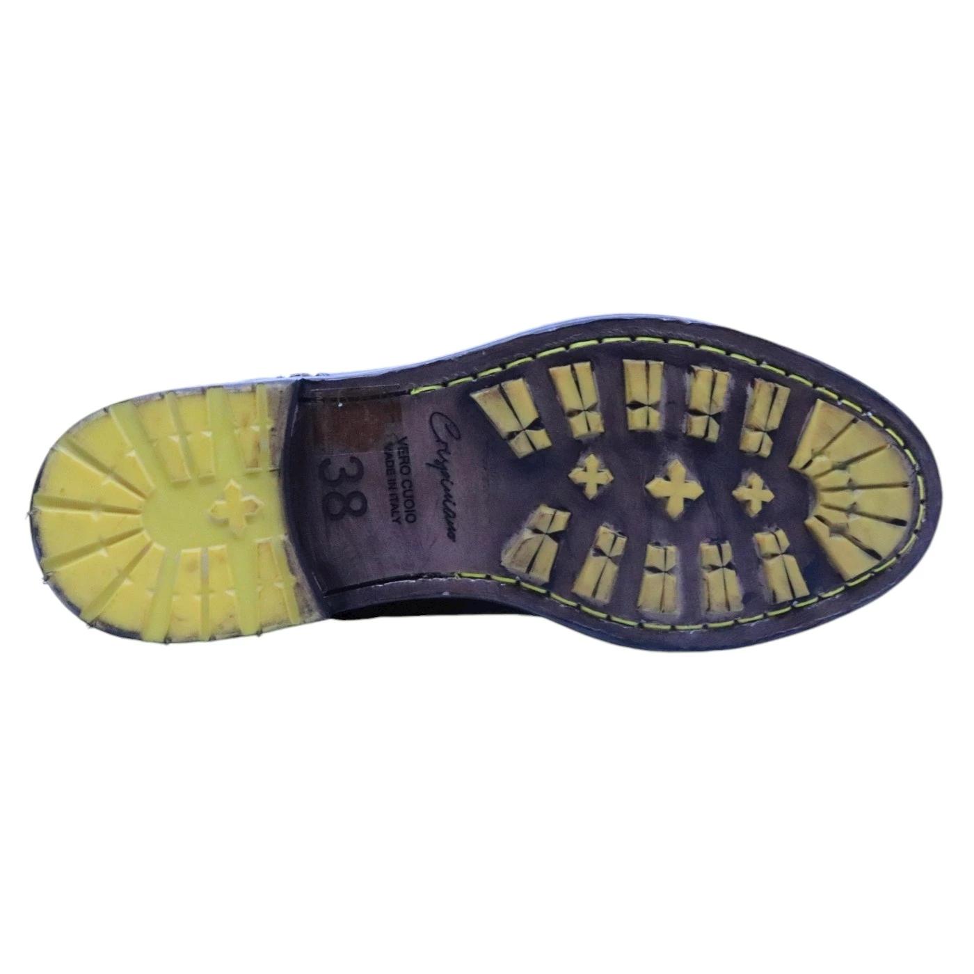 Stivaletto donna Crispiniano 574 in pelle marrone 