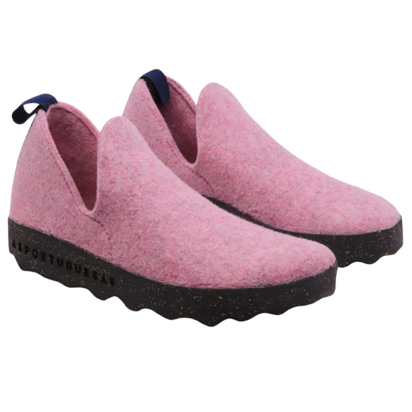 Asportuguesas City scarpa donna in lana rosa 