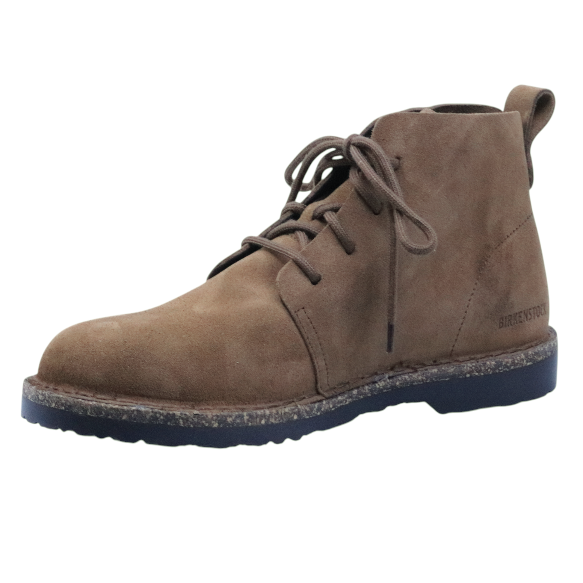 Birkenstock Uppsala Mid stivaletto donna in pelle scamosciata dark tea 