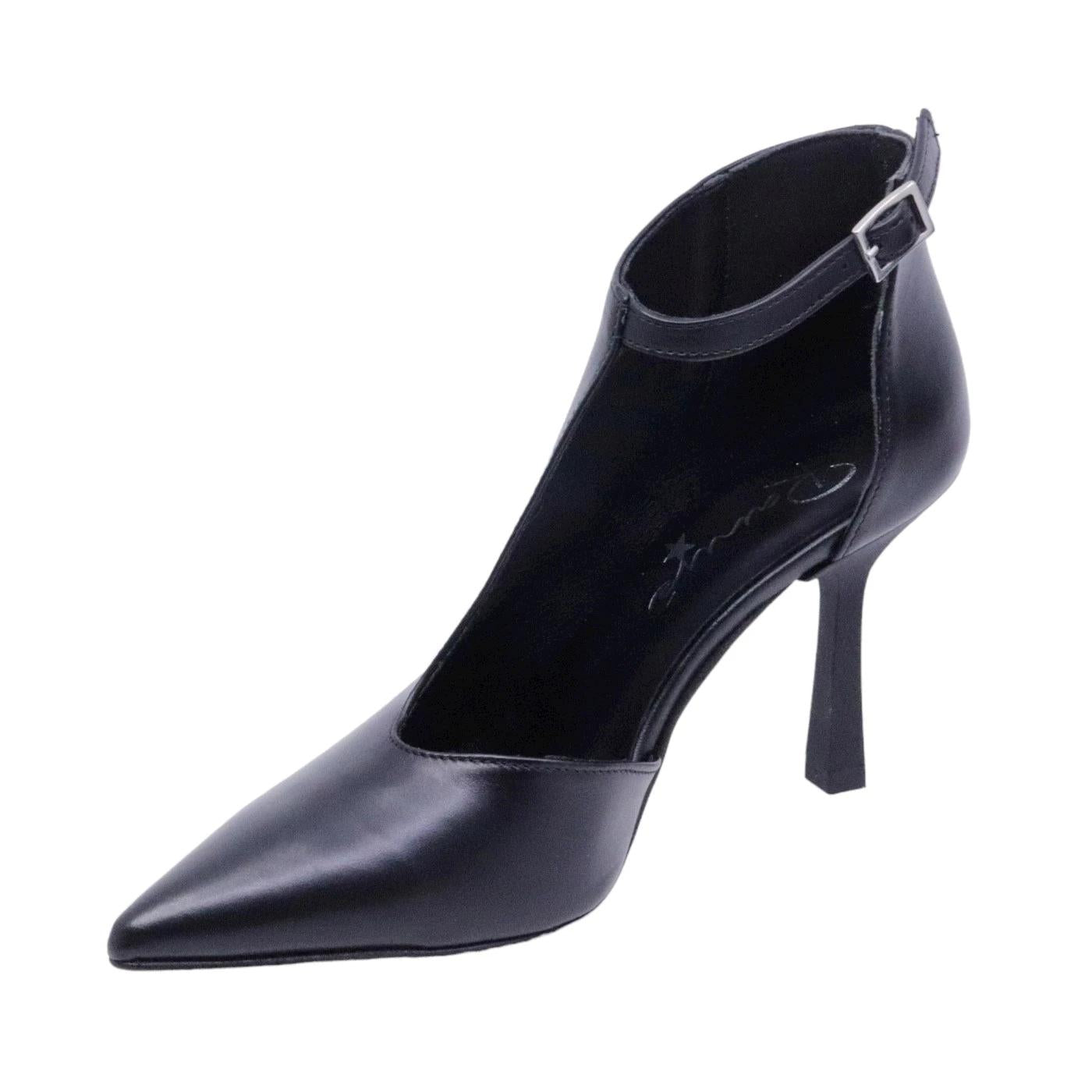 Stivaletto donna Ranyé 4003C in pelle nera 