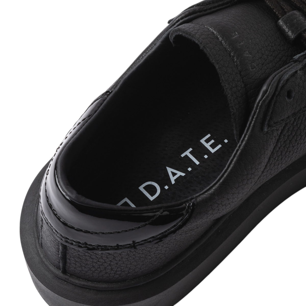 DATE Hill Platform Mono Black HP MN BK sneaker donna in pelle nera 