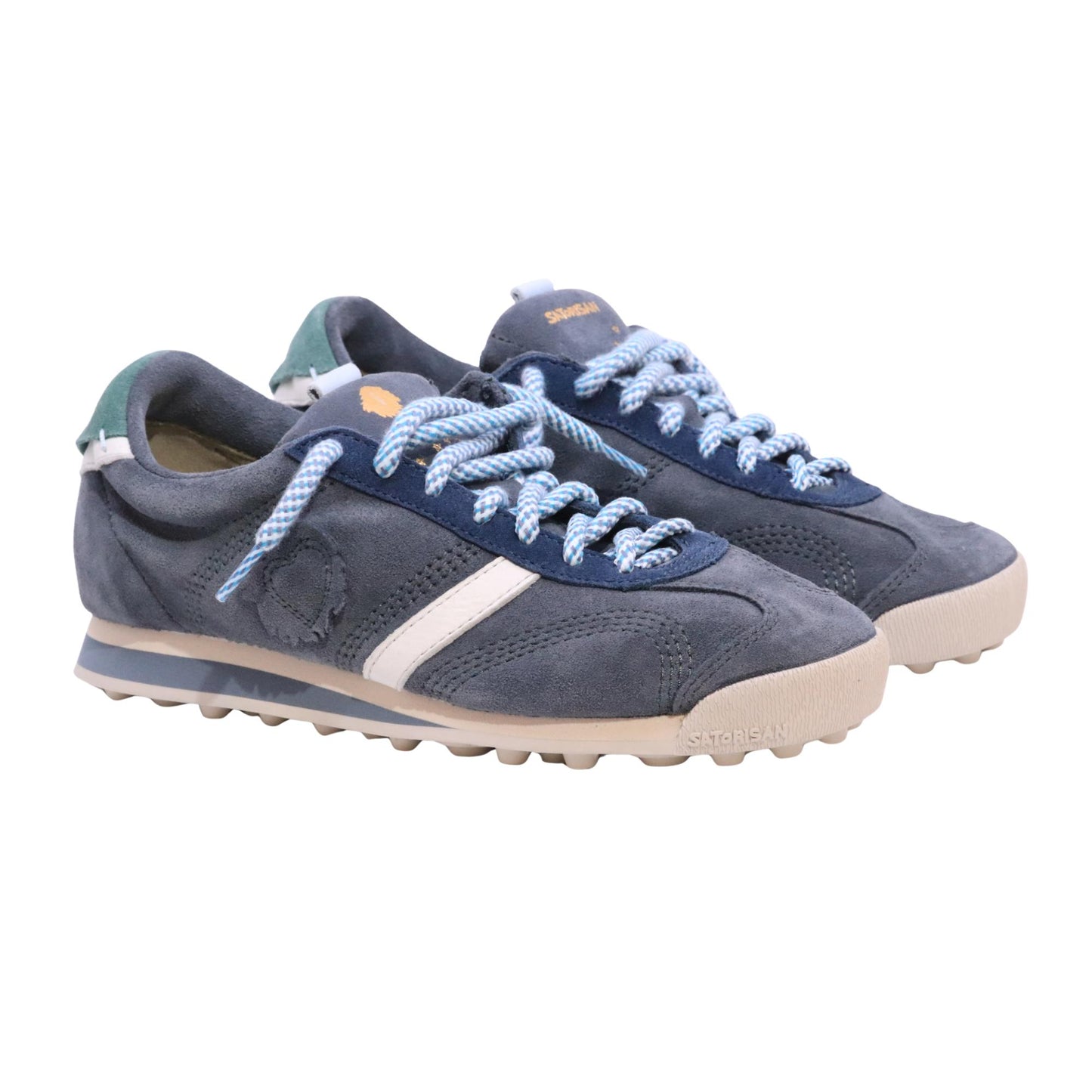 Satorisan Stardust Black Sand sneaker uomo in camoscio 