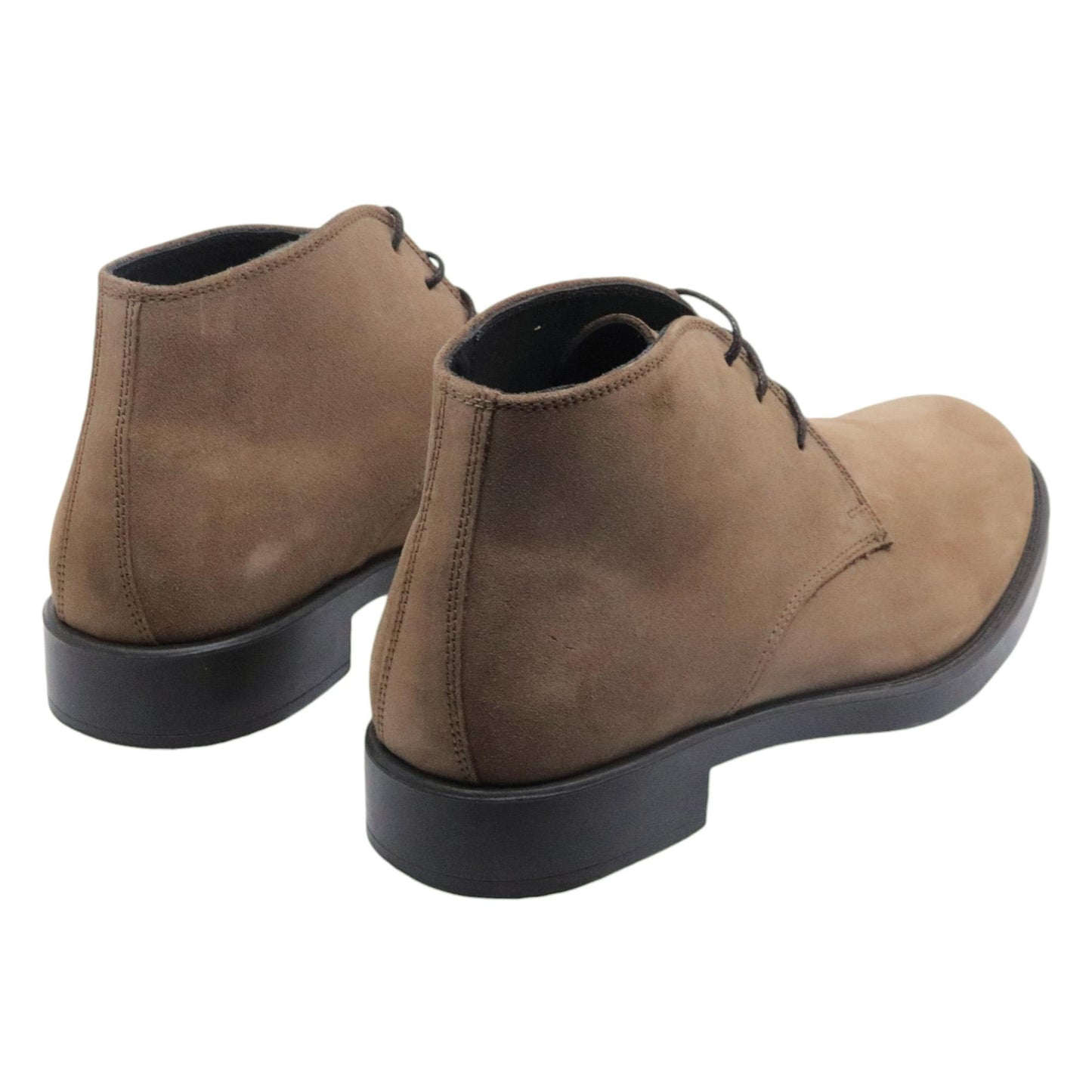 Antica Cuoieria 17337 Polacchino da uomo in camoscio gianduia 