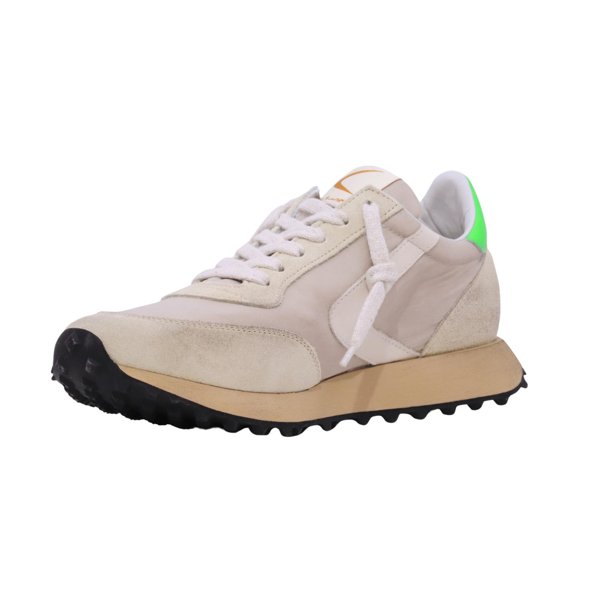 <BR/><BR/><BR/><BR/><BR/>Valsport Start Heritage Fluo sneaker uomo in nylon frost e camoscio<BR/> 
