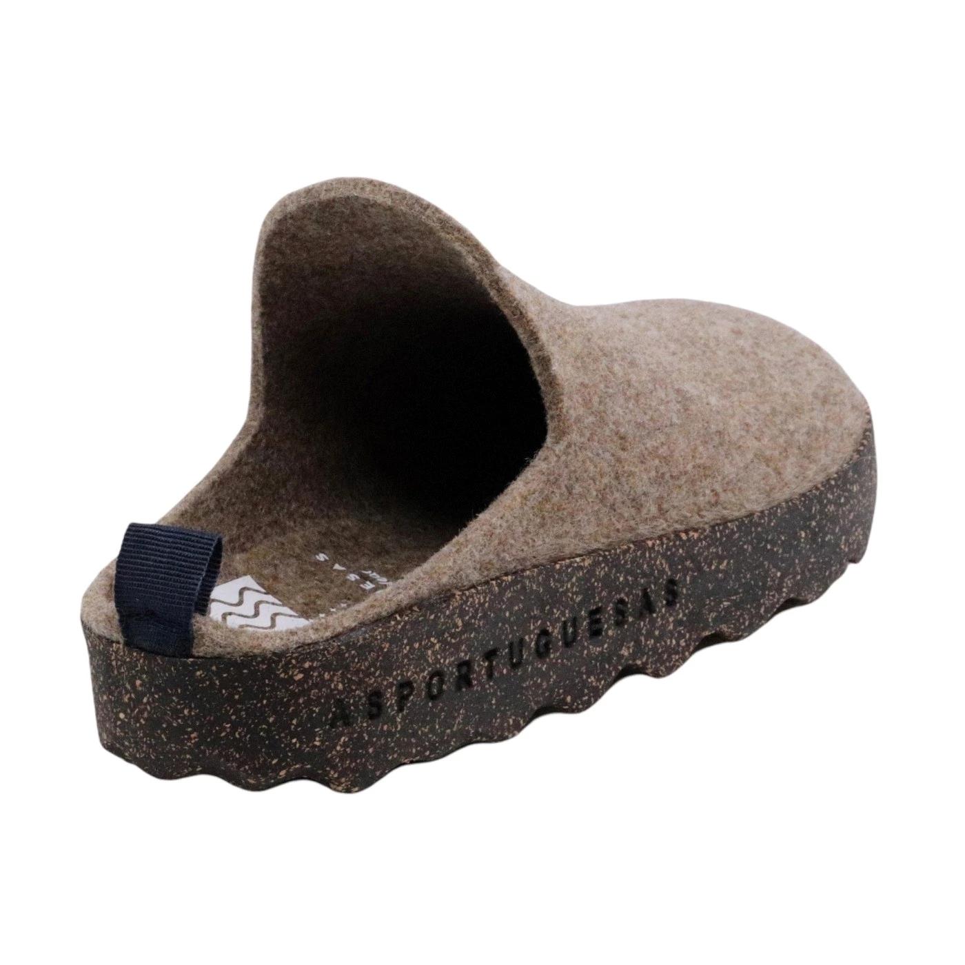 Scarpa a ciabatta Asportuguesas da donna realizzata in lana 