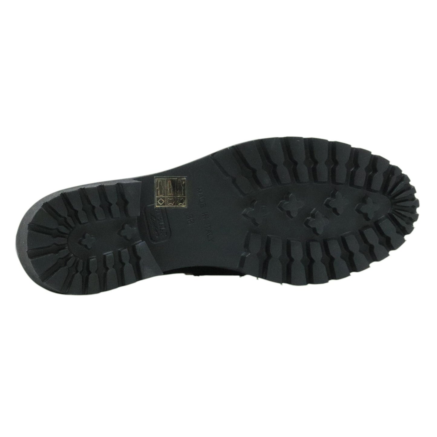 Le Briella Z800 B mocassino donna in pelle nera e cavallino maculato 