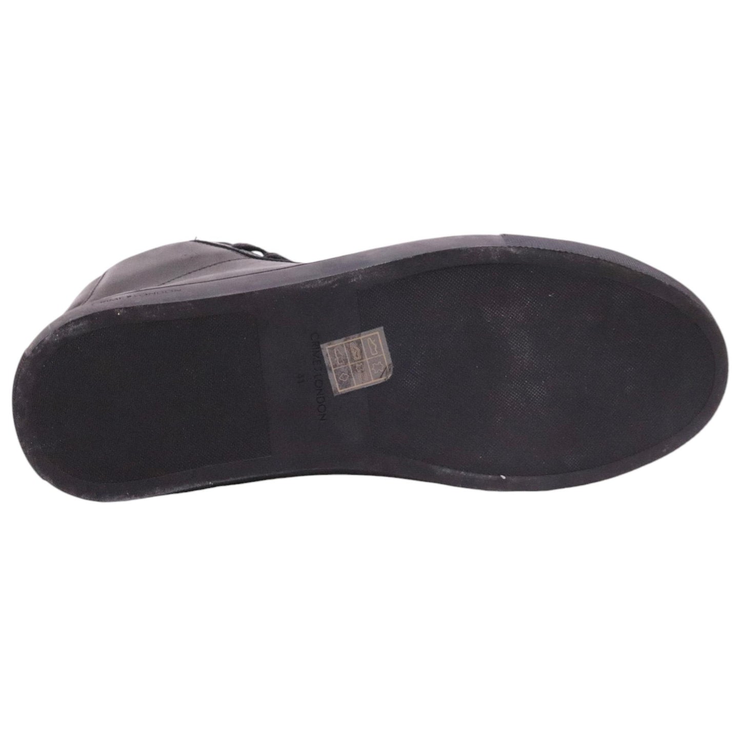 Crime London Essential High 18954 in pelle e suola nera 