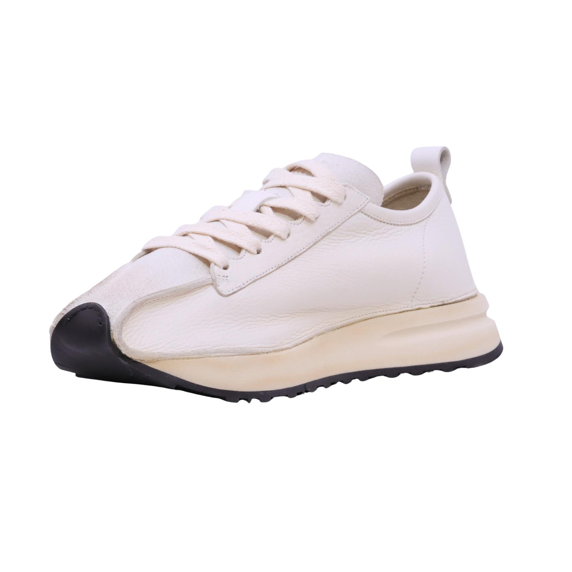 MOMA 11501 Arizona White sneaker uomo in pelle bianca casual Made in Italy 