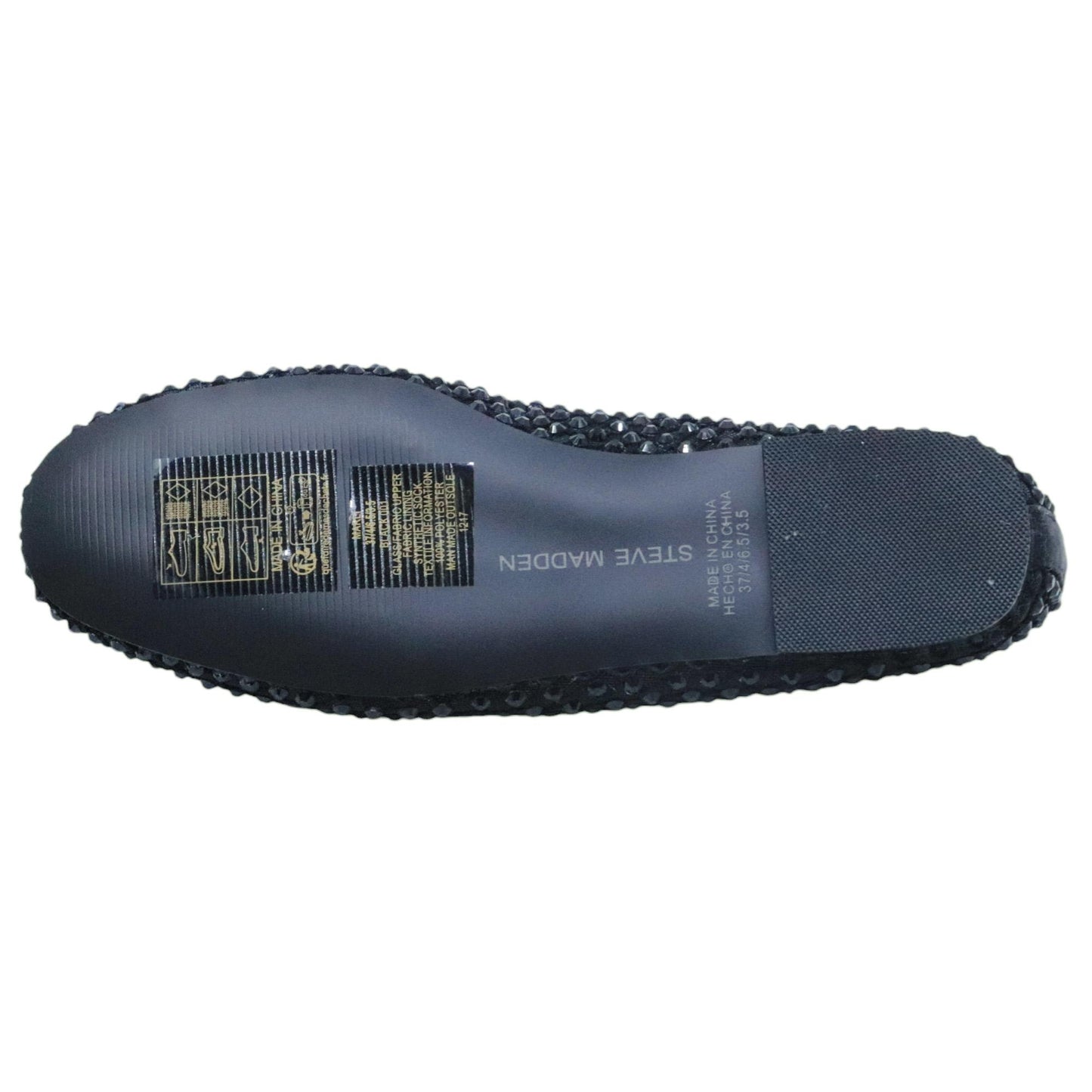 Ballerina Steve Madden Marli in tessuto a rete nero 